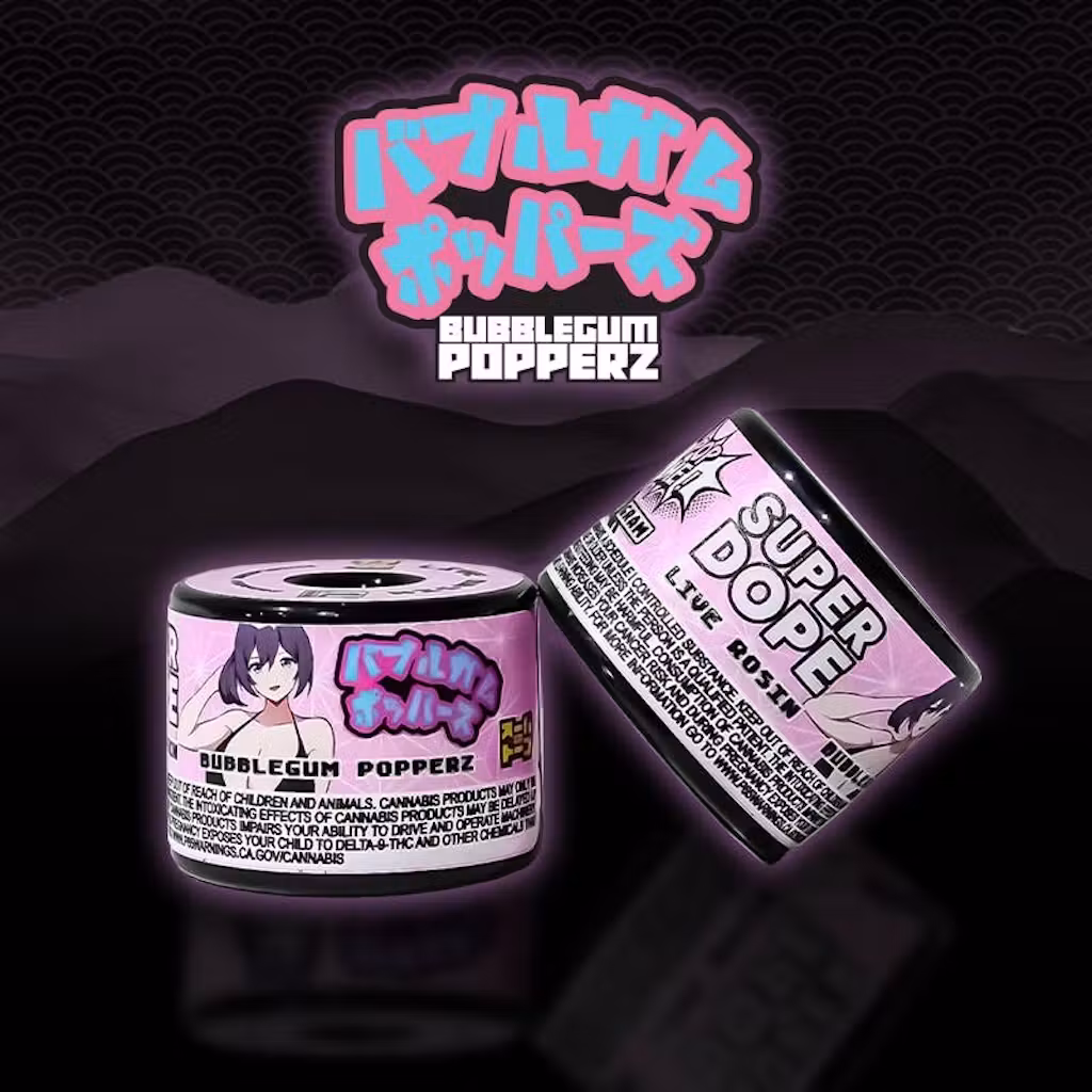 SUPERDOPE BUBBLEGUM POPPERZ 1G SUPERDOPE BUBBLEGUM POPPERZ 1G